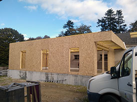 Extension, charpente - Philo'Bois